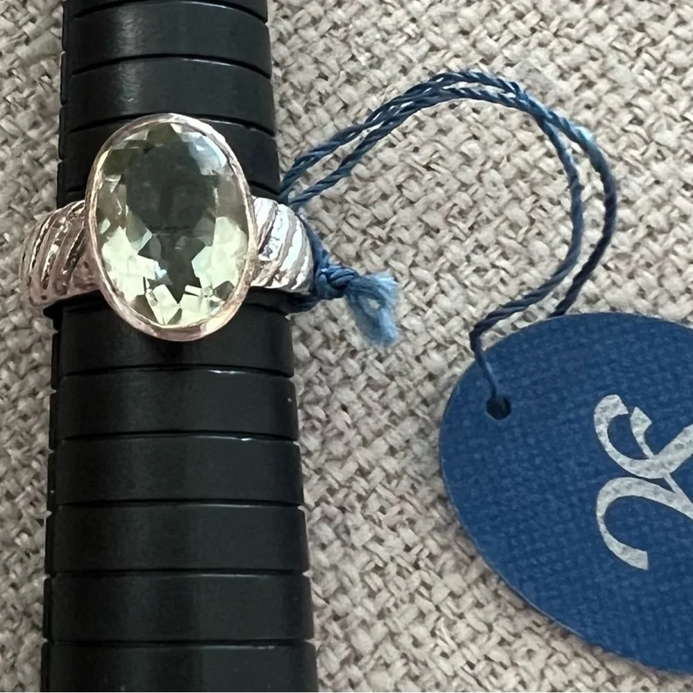 NWT Citrine & Sterling Ring